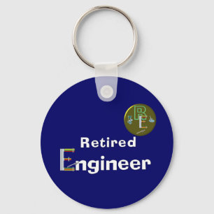 Retired Engineer. Key Ring