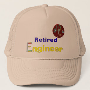 Retired Engineer Trucker Hat