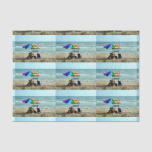 Retired--Every day is Saturday. Gone fishing Tissue Paper