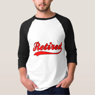 Retired Faux Baseball Jersey T-Shirt