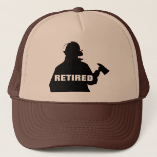 Retired Firefighter Cap