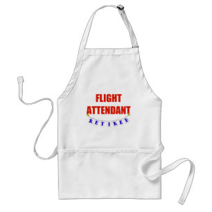 RETIRED FLIGHT ATTENDANT STANDARD APRON