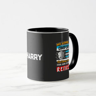 Retired from Police. No longer in uniform Mug