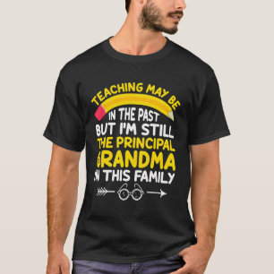 Retired Grandma Pensioner Pension Teacher Teach Re T-Shirt