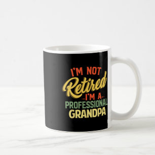 Retired Grandpa Shirts For Men Funny Fathers Day G Coffee Mug