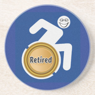 Retired Handicapped Coaster