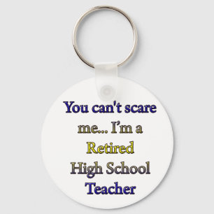 RETIRED HIGH SCHOOL TEACHER KEY RING