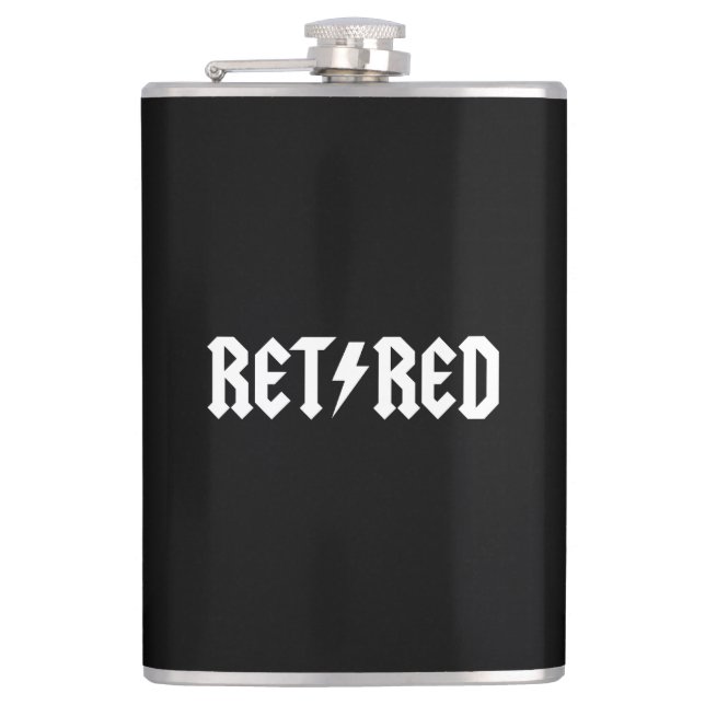 Retired Hip Flask (Front)