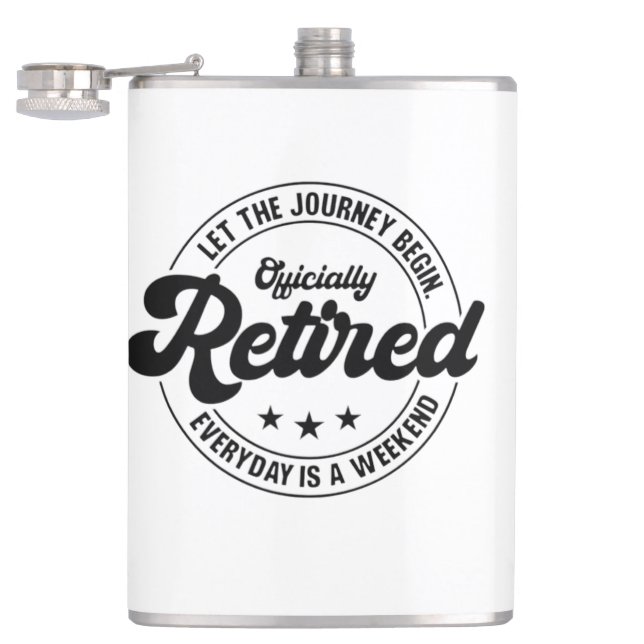 Retired Hip Flask (Opened)
