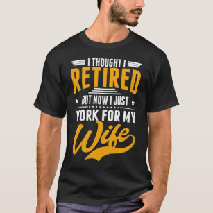 Retired Husband Retirement Men Retiree Father T-Shirt