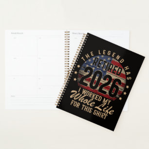 Retired I Worked Whole Life for This Planner