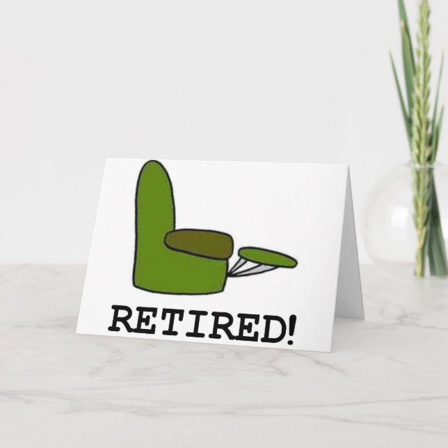 Retired Items Card (Front)