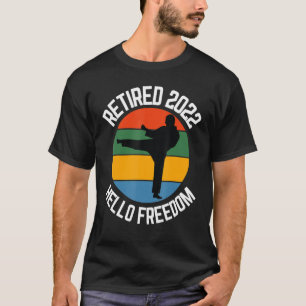 Retired Ju Jitsu 2022 Hello Freedom Jujitsu T-Shirt