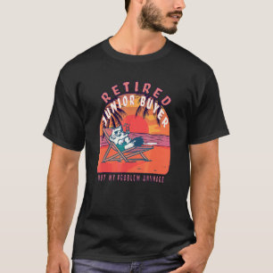 Retired Junior Buyer Vintage Retirement T-Shirt