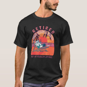 Retired Junior Mechanical Engineer Vintage Retire T-Shirt