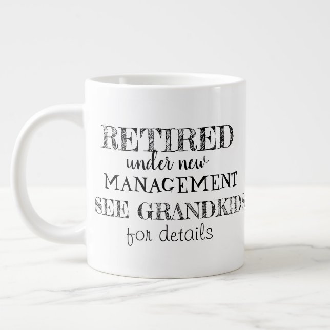 Retired Large Coffee Mug (Left)