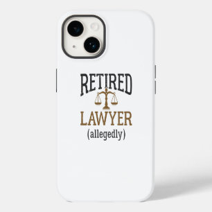 Retired Lawyer Allegedly Attorney Retirement iPhone 14 Case