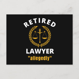 Retired Lawyer Allegedly Postcard