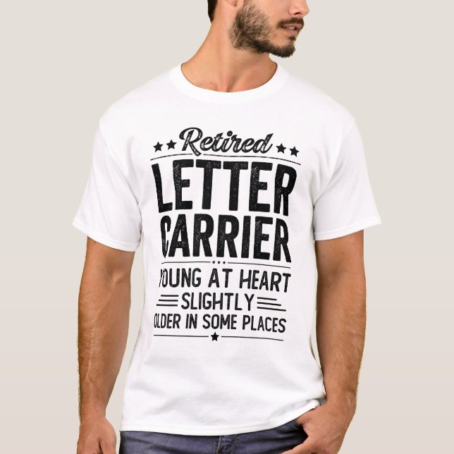 Retired Letter Carrier T-Shirt (Front)