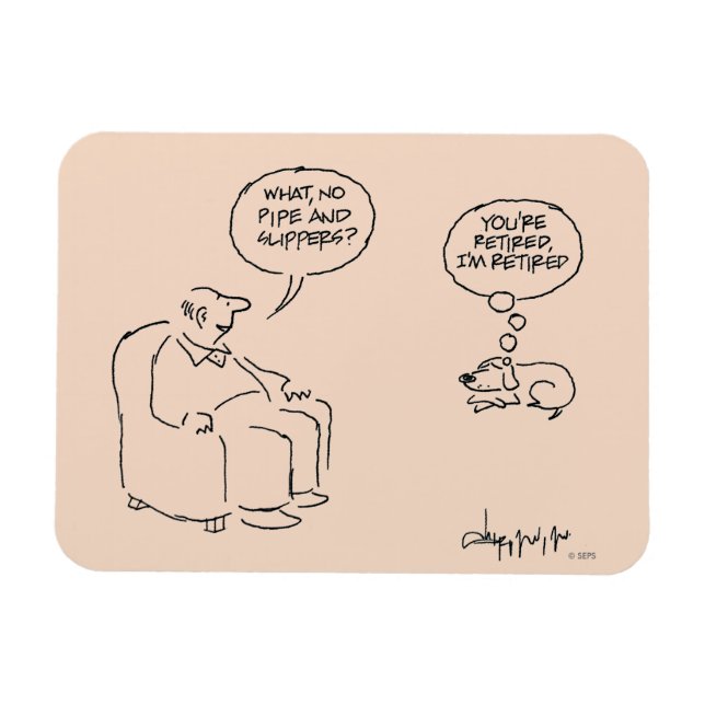 Retired Magnet (Horizontal)