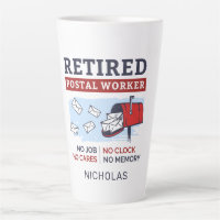 Retired Mail Carrier Postal Coworker Retirement