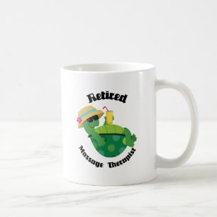 Retired Massage Therapist (Turtle) Coffee Mug
