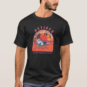 Retired Materials Coordinator Vintage Retirement T-Shirt