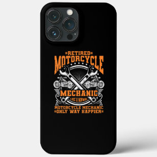 Retired Motorcycle Technician Motorcycle Mechanic iPhone 13 Pro Max Case