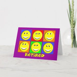 "RETIRED" Multi Design Card
