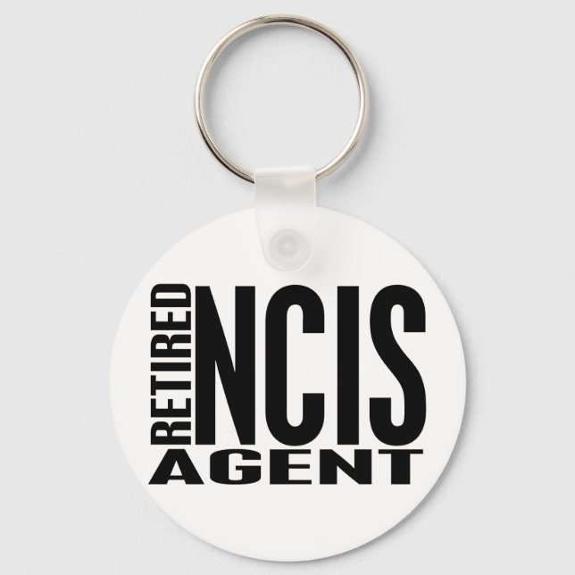 Retired NCIS Agent Key Ring (Front)