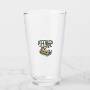 Retired Not My Problem Alligator Vacation Shirt_1 Glass