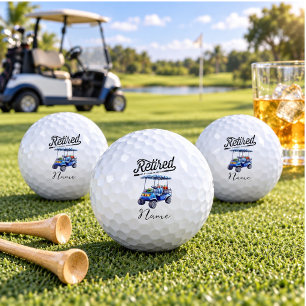 Retired Not My Problem Anymore for golfer Golf Ba Balls
