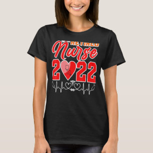 Retired Nurse 2022 Retirement Pension T-Shirt