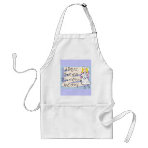 Retired Nurse Angel Art Cards & Gifts Standard Apron