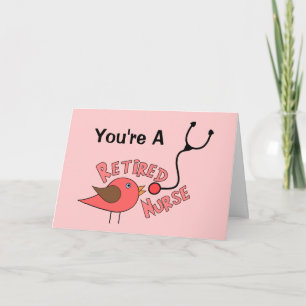 Retired Nurse Gifts Card