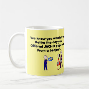 Retired Nurse Story Art JACHO   Coffee Mug