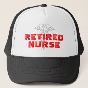 Retired Nurse Trucker hat