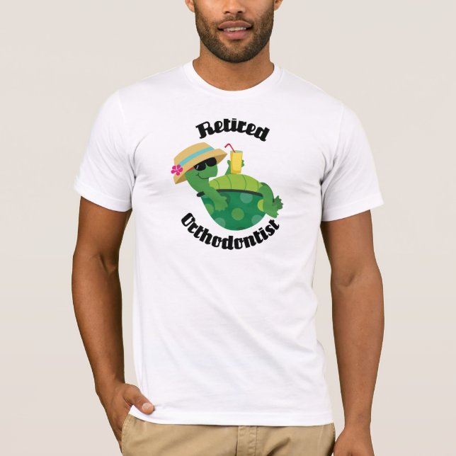 Retired Orthodontist (Turtle) T-Shirt (Front)