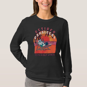 Retired Paralegal Vintage Retirement T-Shirt