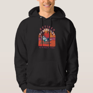 Retired Pharmacist  Vintage Retirement Hoodie