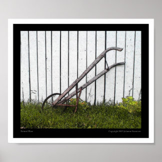 Retired plough poster