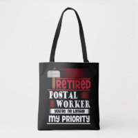 Retired Postal Worker Funny Deliverer Retirement