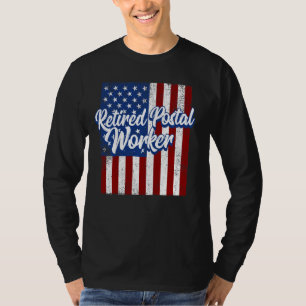 Retired Postal Worker Learning Mailman Retirement T-Shirt