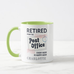 Retired Postal Worker Leaving Party Gifts for Boss Mug