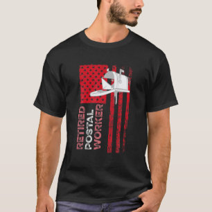 Retired Postal Worker Mailman Retirement T-Shirt