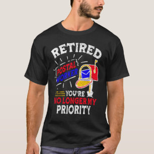 Retired Postal Worker Mailman T-Shirt