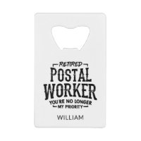 Retired Postal Worker No Longer Priority Custom