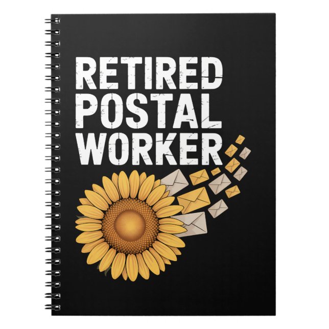 Retired Postal Worker Notebook (Front)