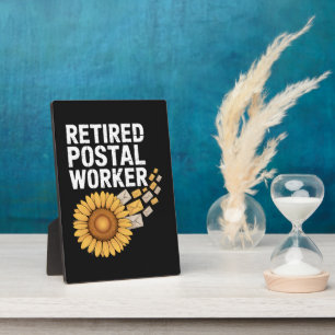 Retired Postal Worker Plaque