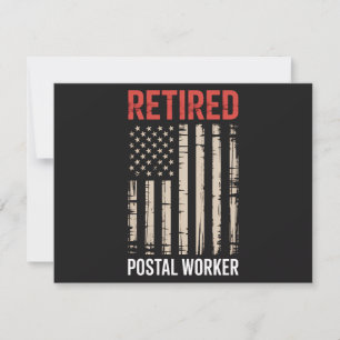Retired Postal Worker Retirement Invitation